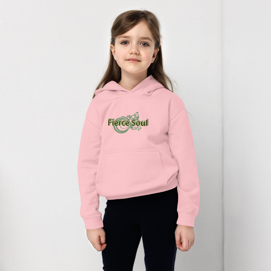 Motorcycle , Fierce Soul Kids Hoodie
