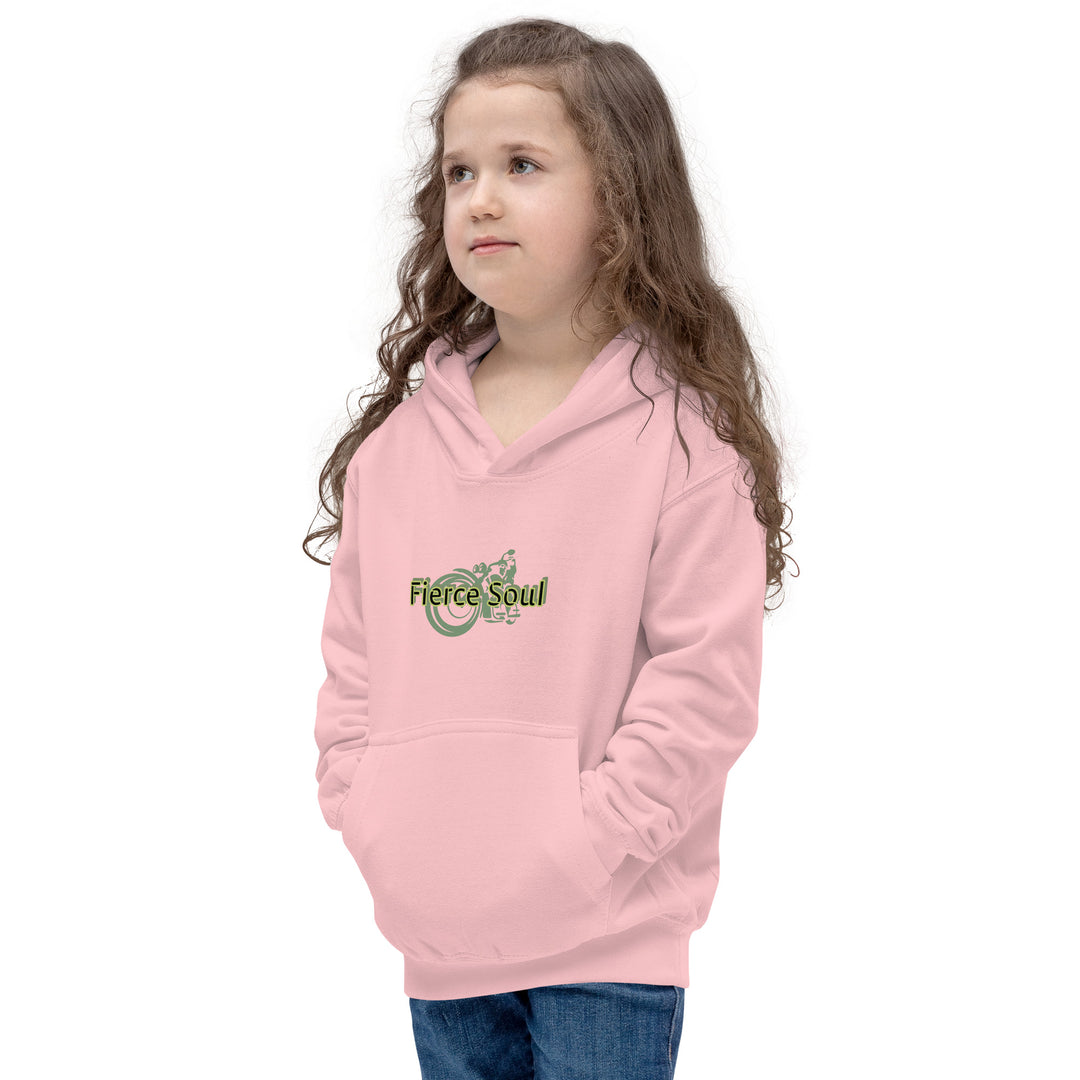 Motorcycle , Fierce Soul Kids Hoodie