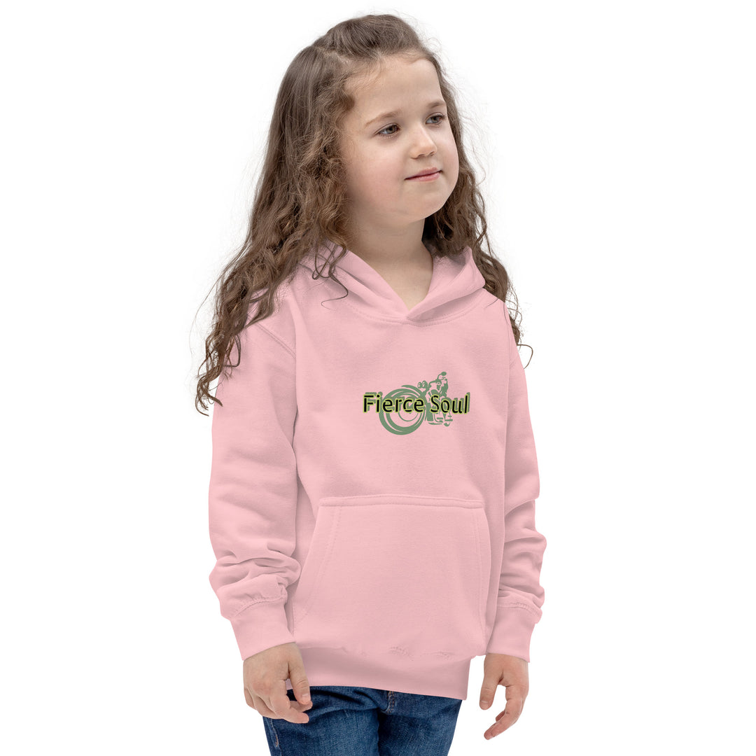 Motorcycle , Fierce Soul Kids Hoodie