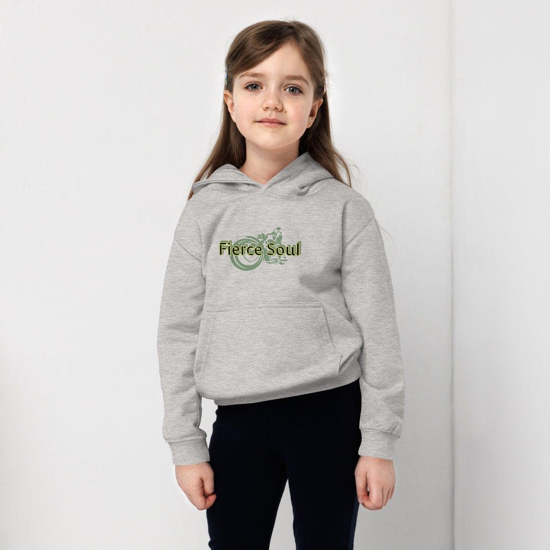 Motorcycle , Fierce Soul Kids Hoodie