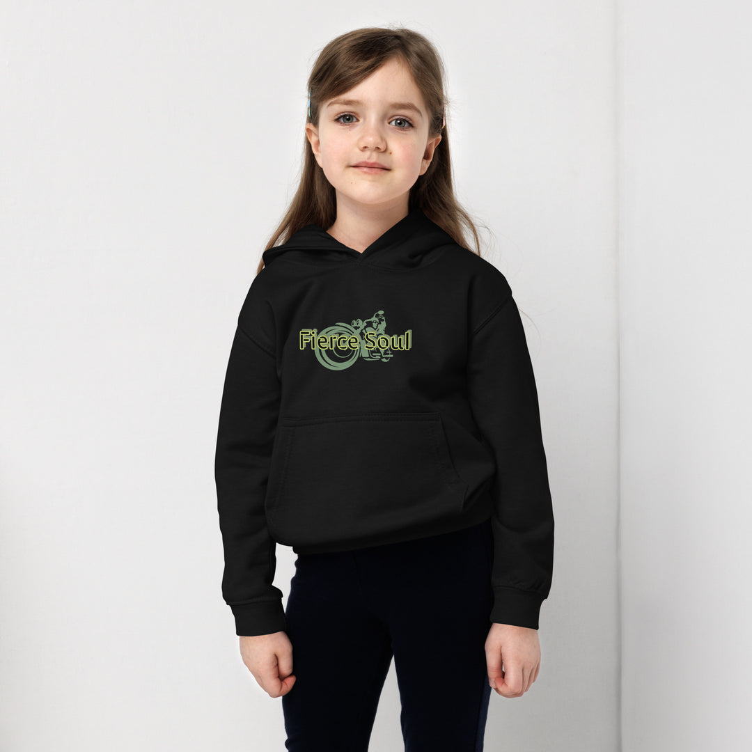Motorcycle , Fierce Soul Kids Hoodie