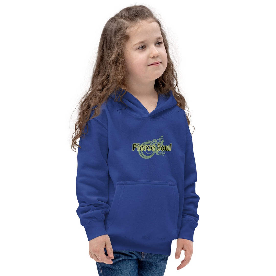 Motorcycle , Fierce Soul Kids Hoodie