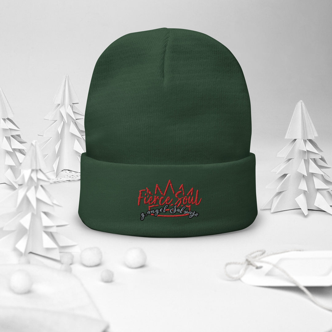 Crowned Fierce Soul Embroidered Beanie