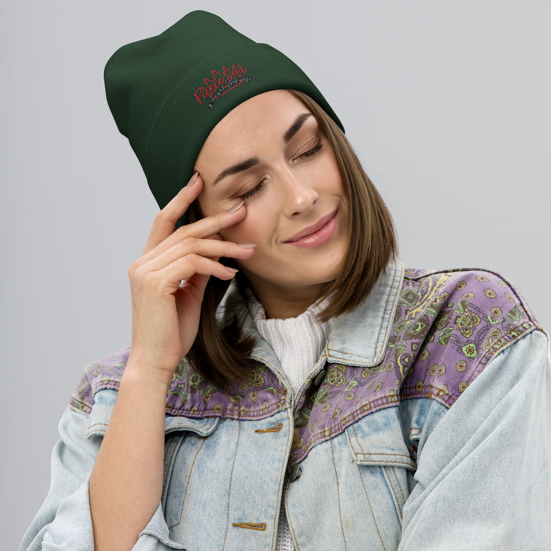 Crowned Fierce Soul Embroidered Beanie