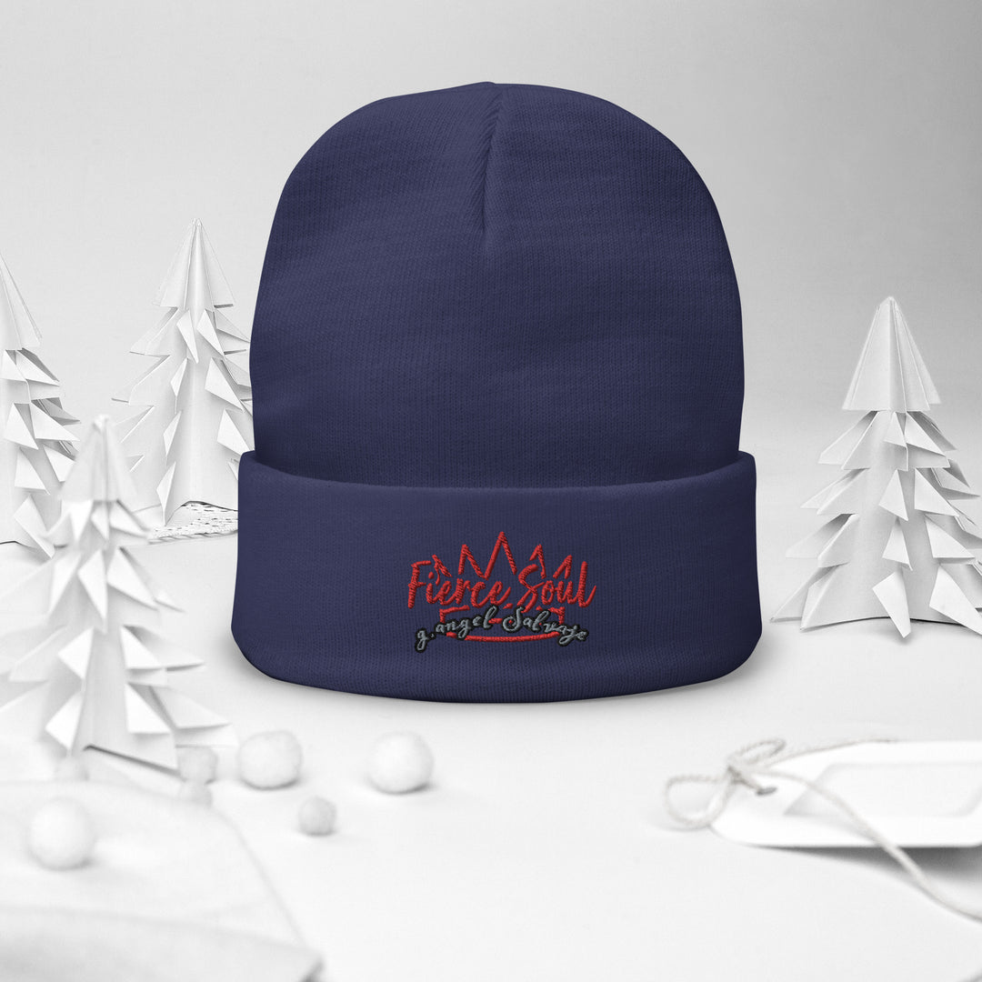 Crowned Fierce Soul Embroidered Beanie
