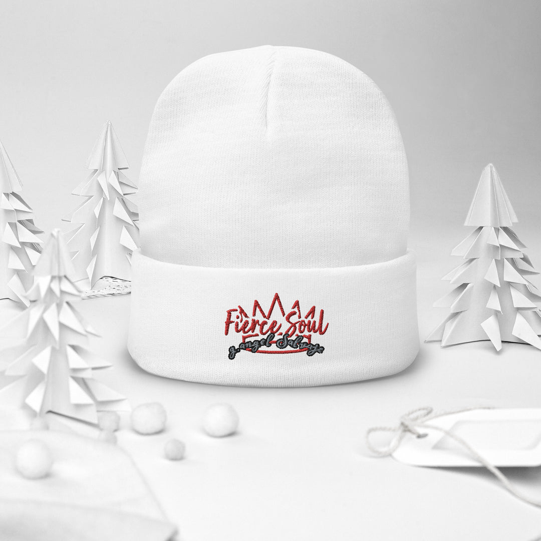 Crowned Fierce Soul Embroidered Beanie