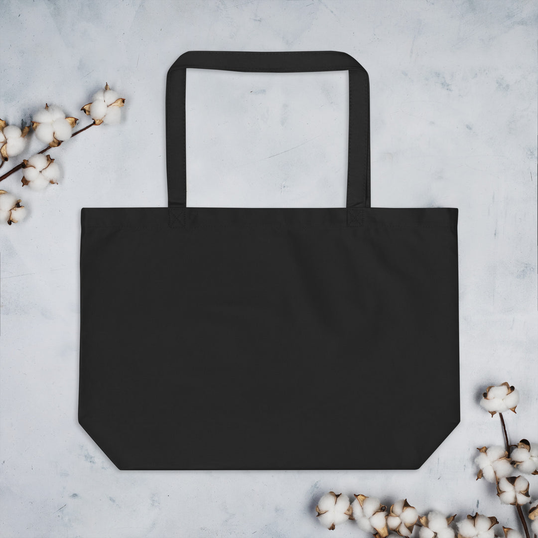 Dino-Might Large organic tote bag