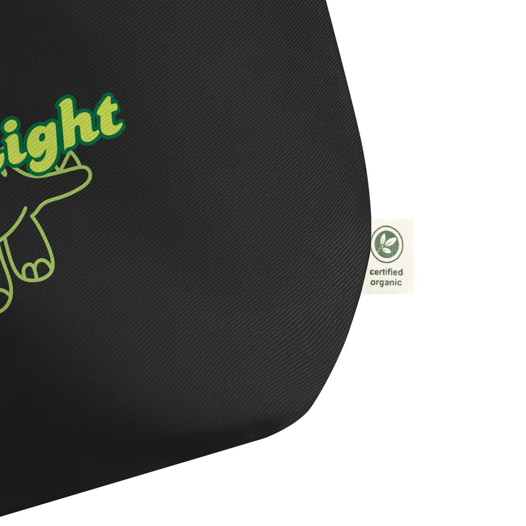 Dino-Might Large organic tote bag