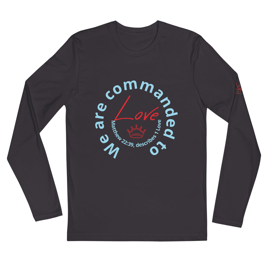 One Love Fierce Soul,  Long Sleeve Fitted Crew
