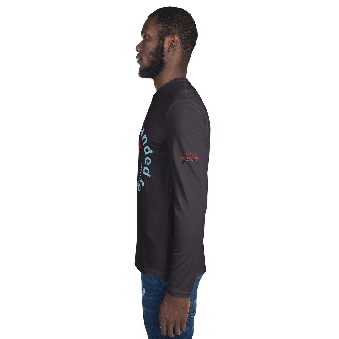 One Love Long Sleeve Fitted Crew