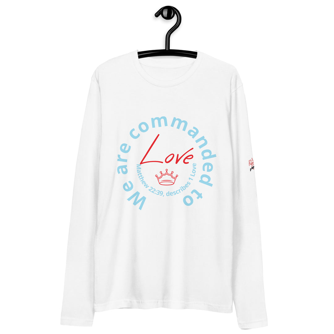 One Love Fierce Soul,  Long Sleeve Fitted Crew