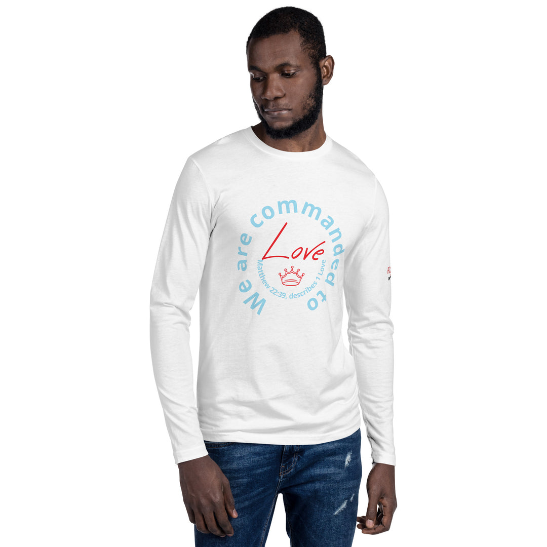 One Love Fierce Soul,  Long Sleeve Fitted Crew