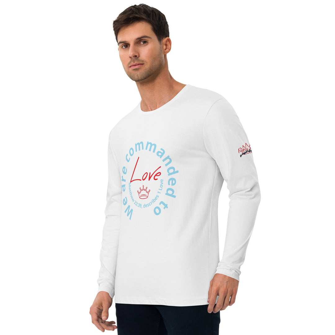 One Love Fierce Soul,  Long Sleeve Fitted Crew