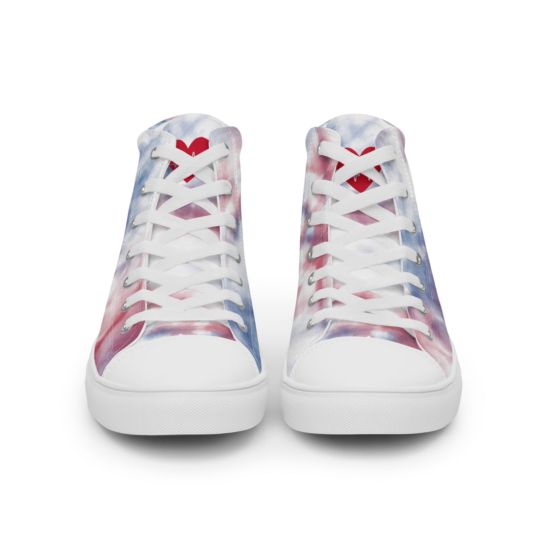 Men’s high top canvas shoes