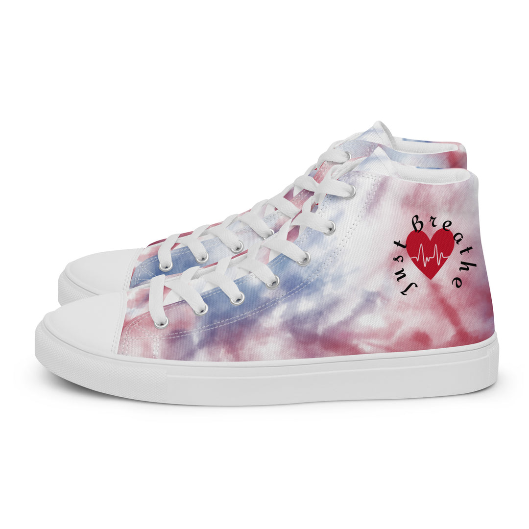 Men’s high top canvas shoes