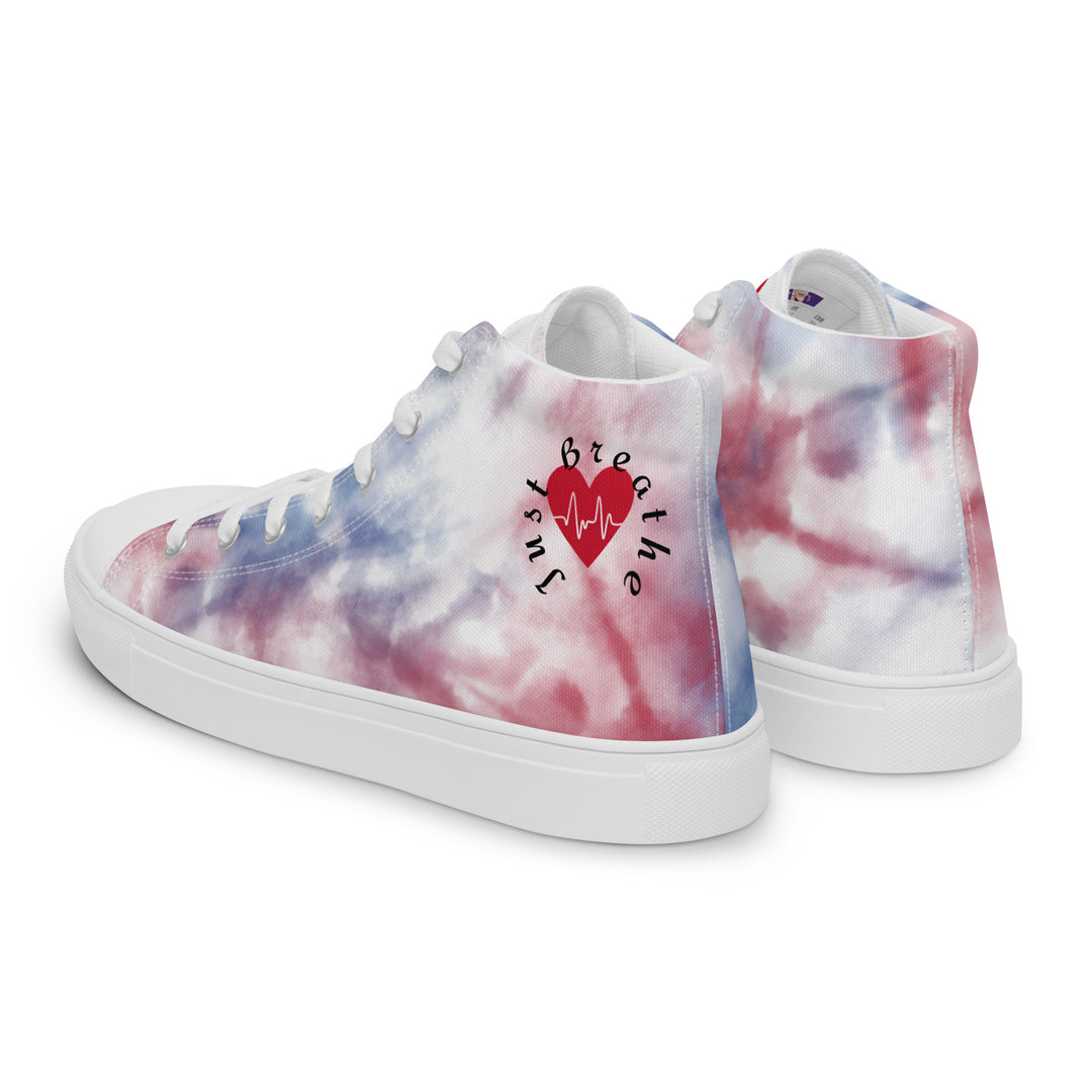 Men’s high top canvas shoes