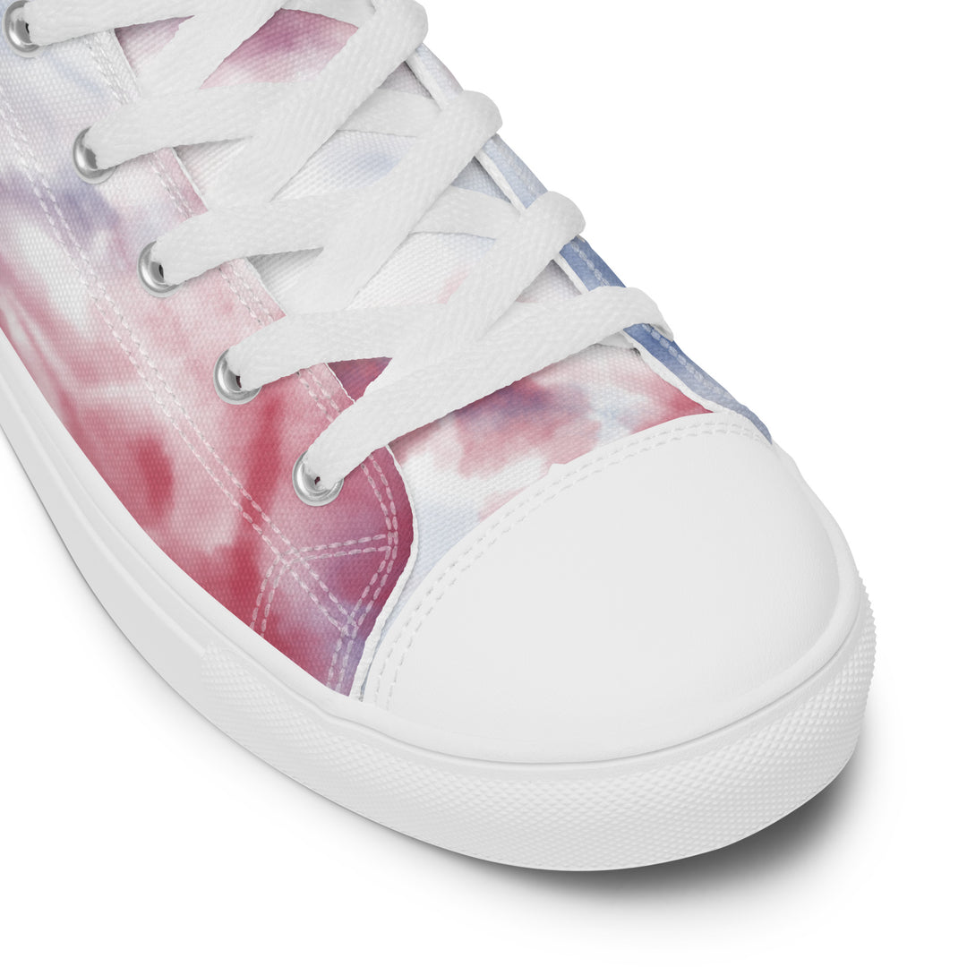 Men’s high top canvas shoes
