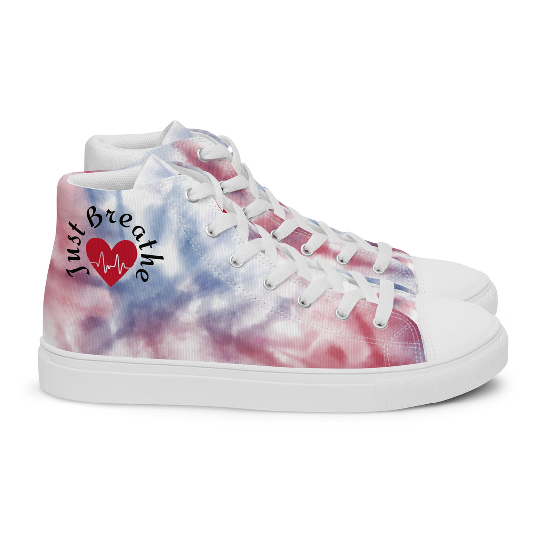 Men’s high top canvas shoes
