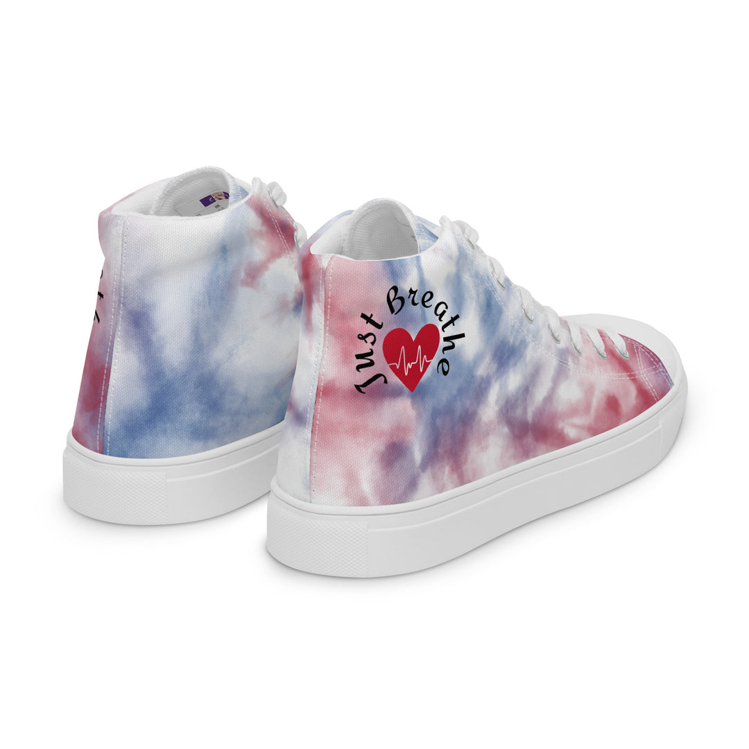 Men’s high top canvas shoes