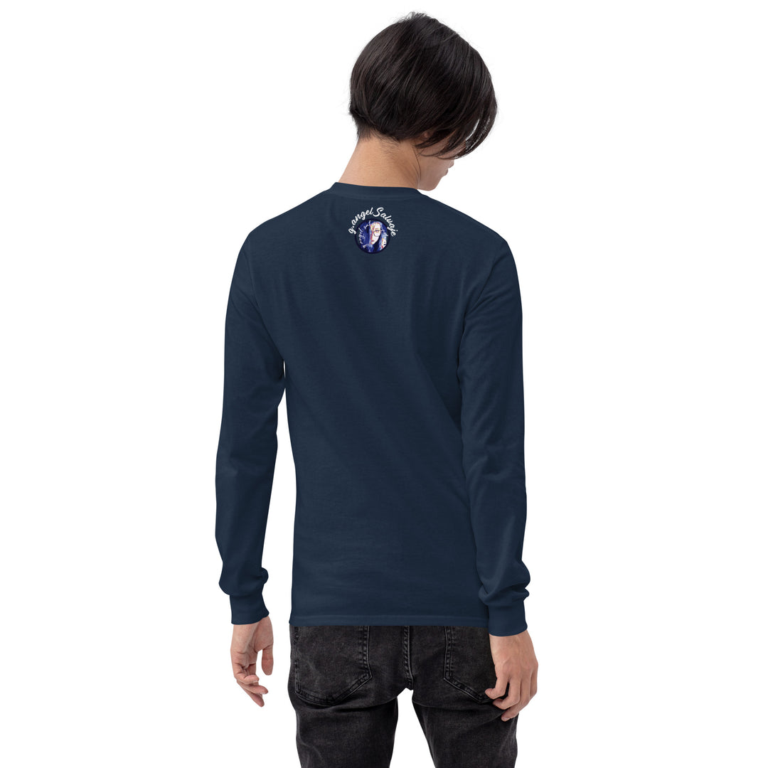 2 Blessed 4 stress Men’s Long Sleeve Shirt
