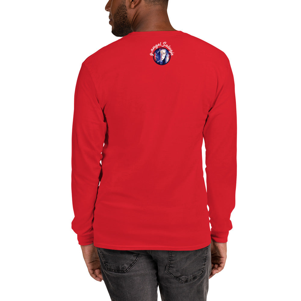 2 Blessed 4 stress Men’s Long Sleeve Shirt