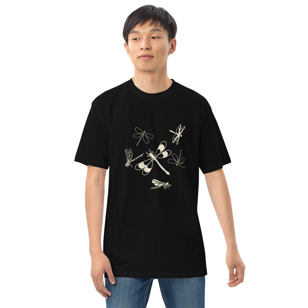 Dragon Fly Flight Men’s premium heavyweight tee