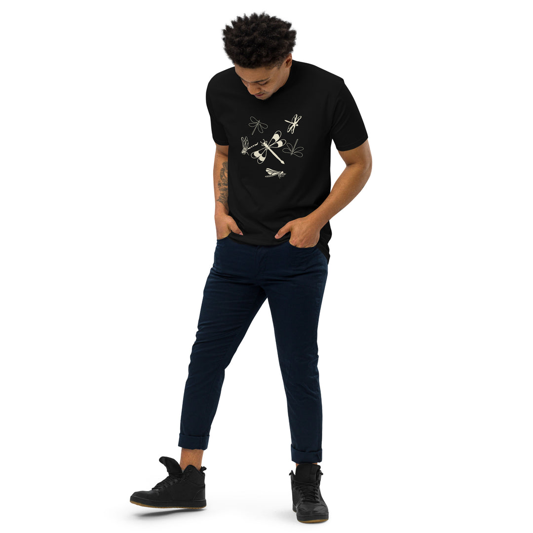 Dragon Fly Flight Men’s premium heavyweight tee