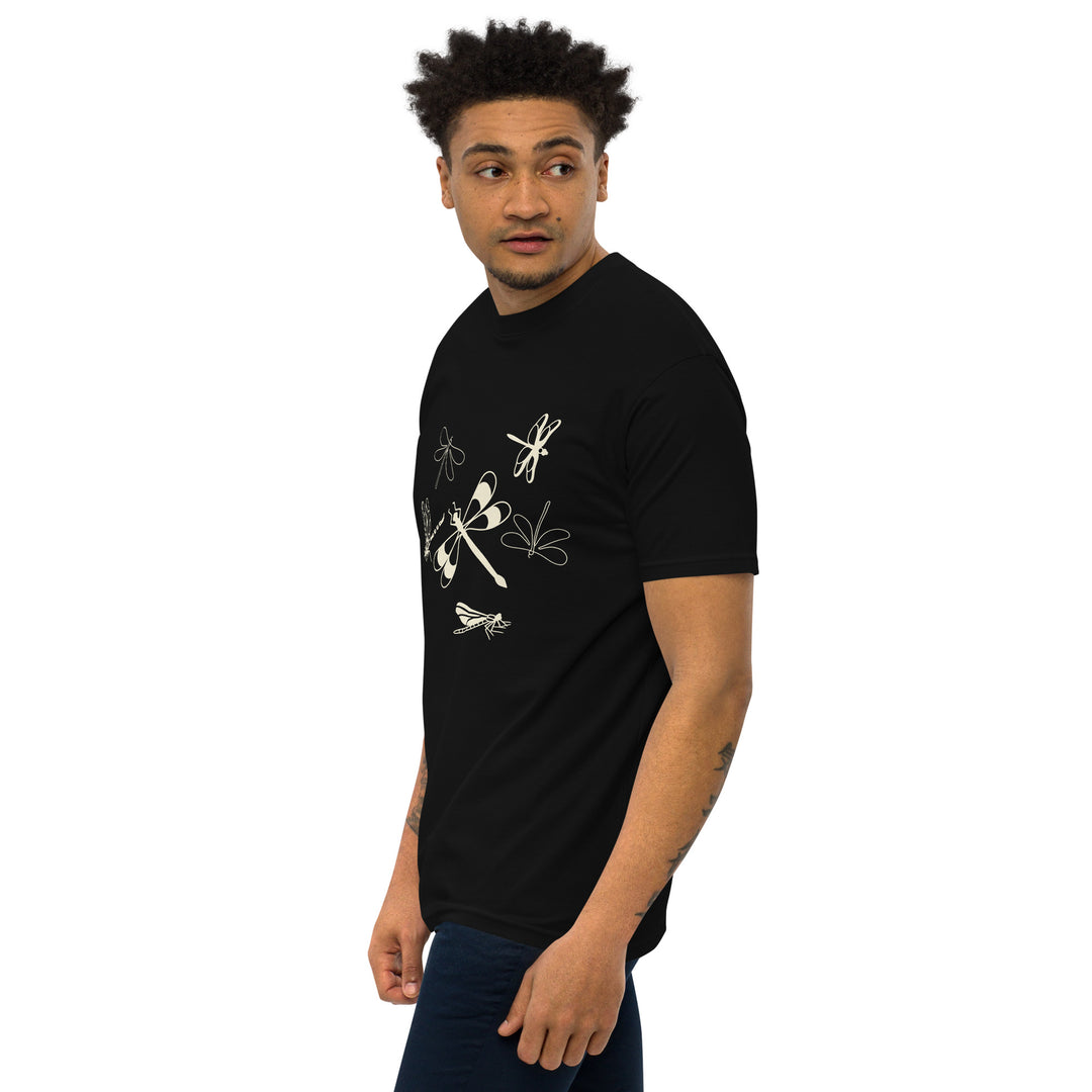 Dragon Fly Flight Men’s premium heavyweight tee