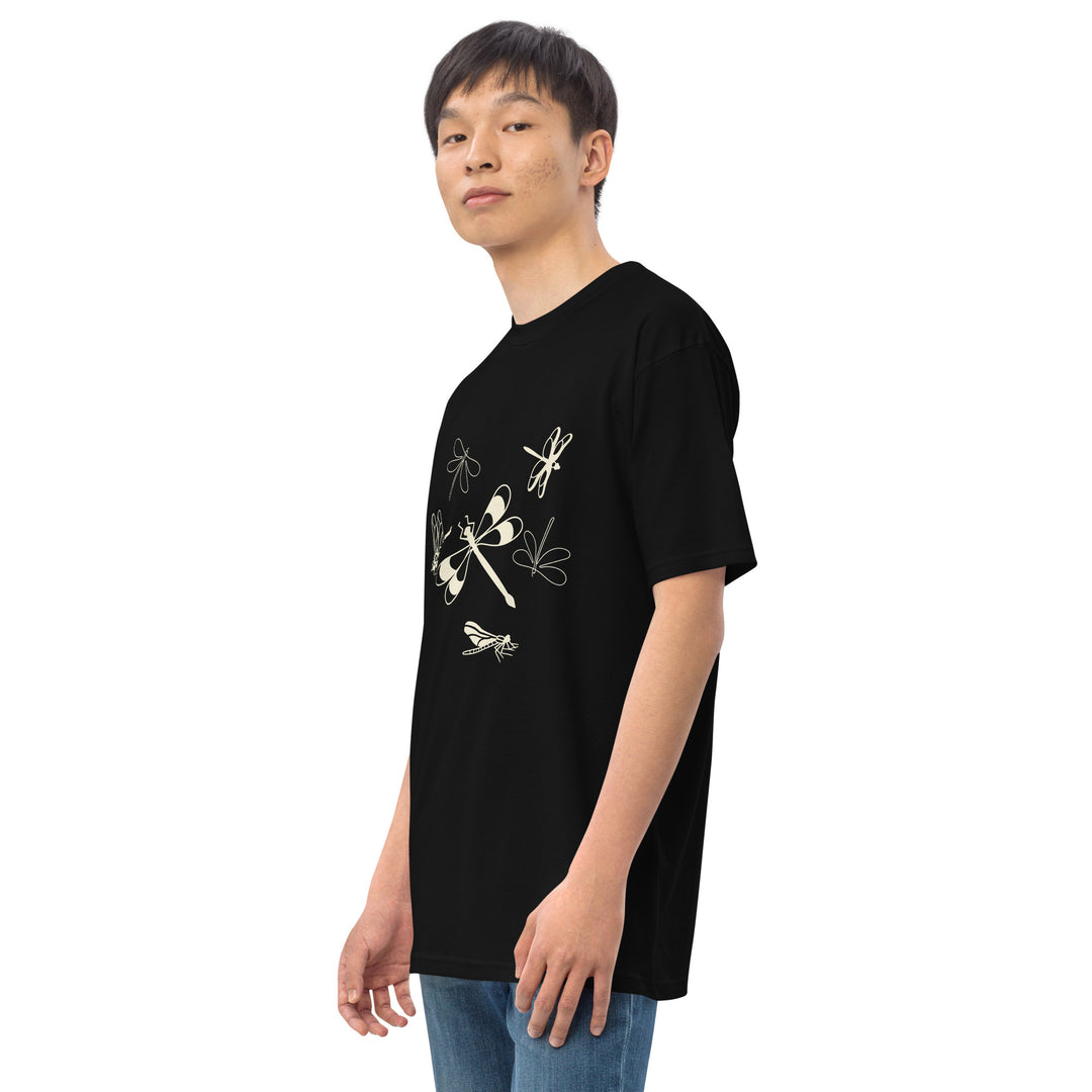 Dragon Fly Flight Men’s premium heavyweight tee