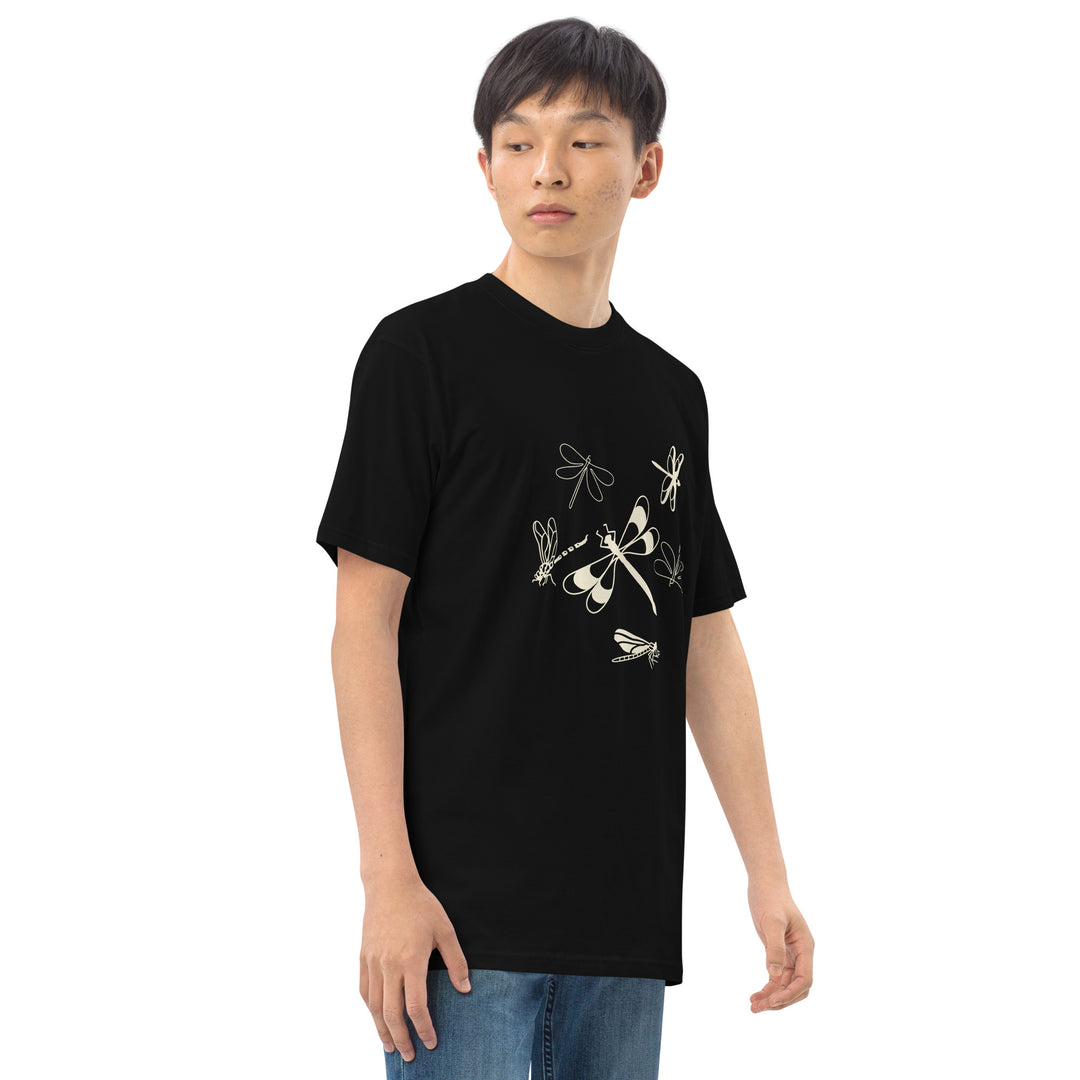 Dragon Fly Flight Men’s premium heavyweight tee