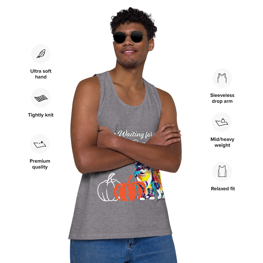 Great Pumpkin, look Sincere, Men’s premium tank top
