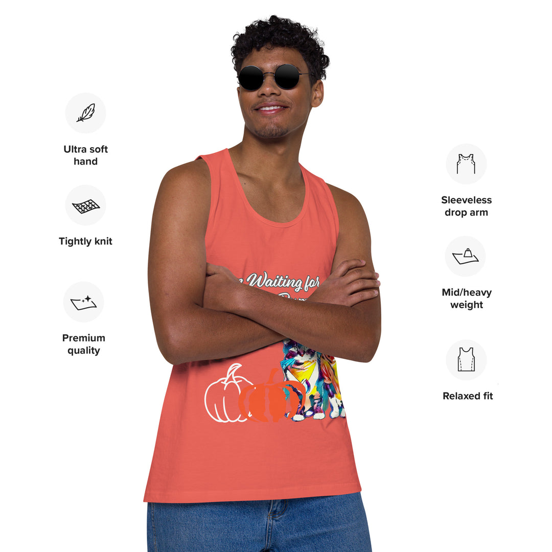 Great Pumpkin, look Sincere, Men’s premium tank top