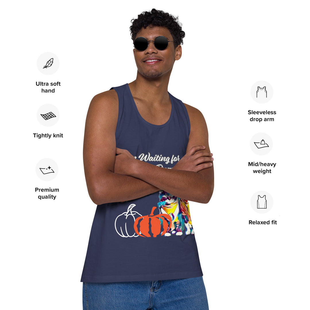 Great Pumpkin, look Sincere, Men’s premium tank top