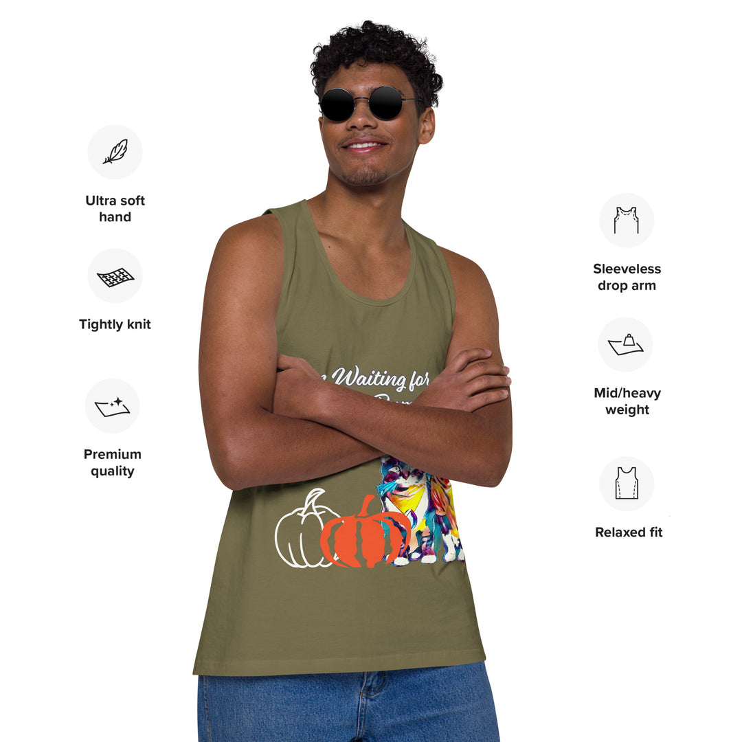 Great Pumpkin, look Sincere, Men’s premium tank top