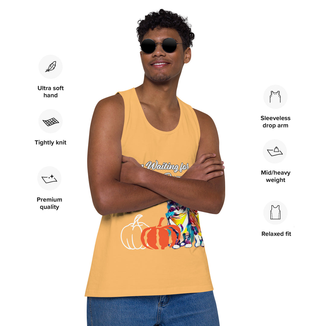 Great Pumpkin, look Sincere, Men’s premium tank top