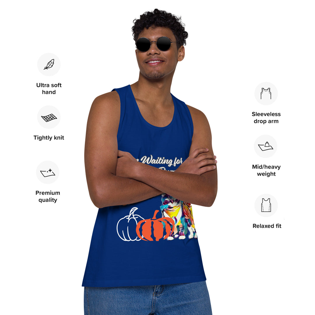 Great Pumpkin, look Sincere, Men’s premium tank top
