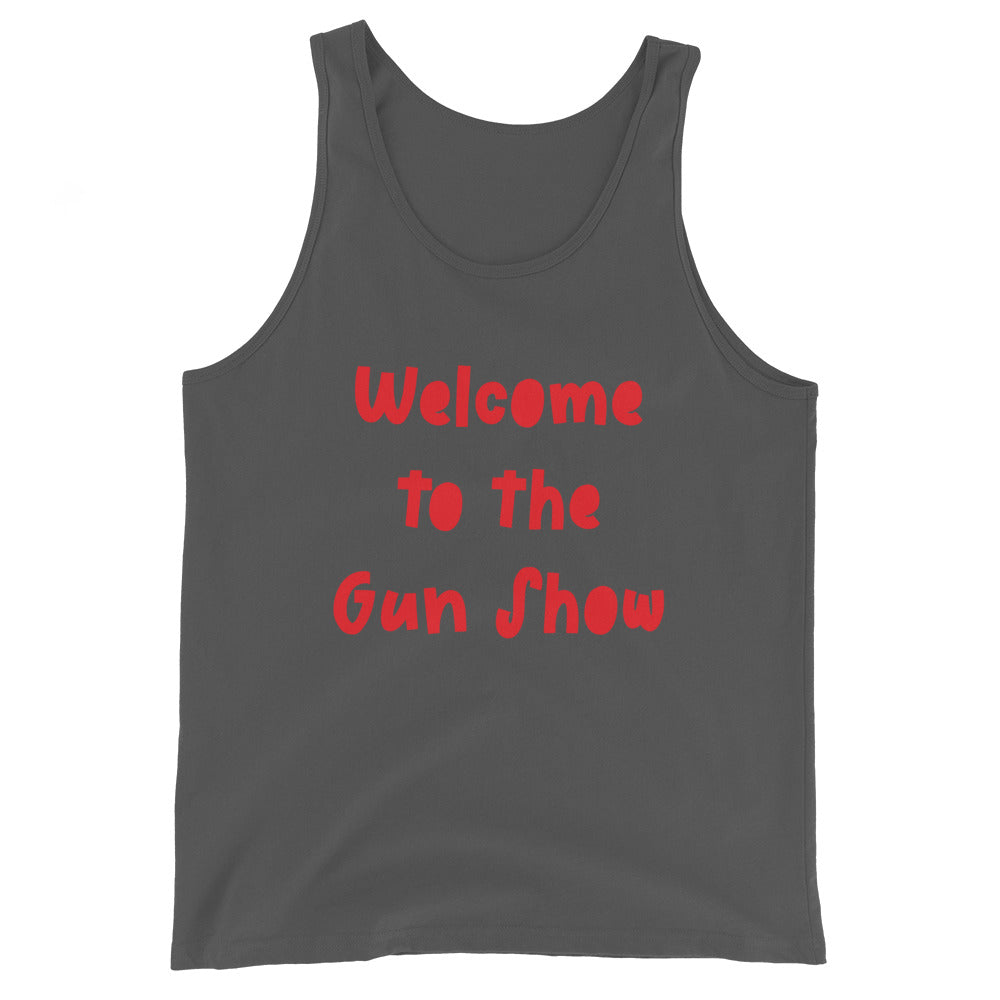 Flex those guns Unisex Tank Top