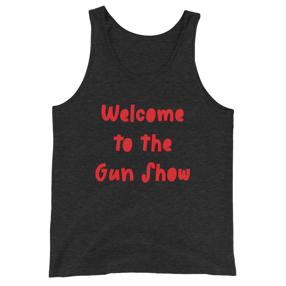 Flex those guns Unisex Tank Top