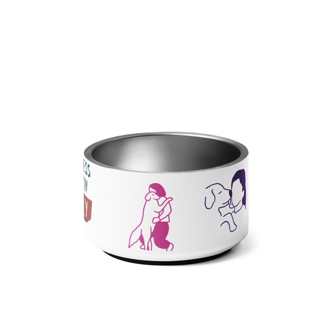 Dont mess with my family Pet bowl