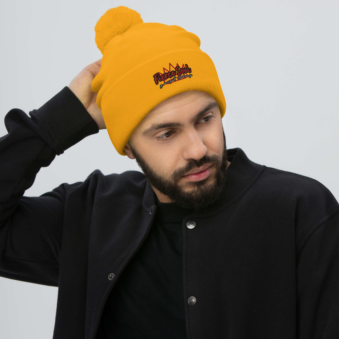 Fierce Soul,  Pom-Pom Beanie