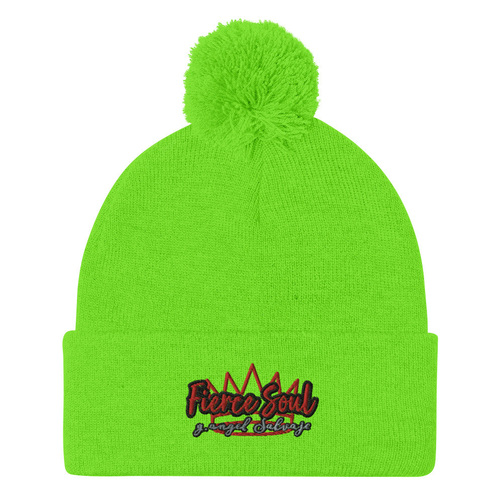 Fierce Soul,  Pom-Pom Beanie