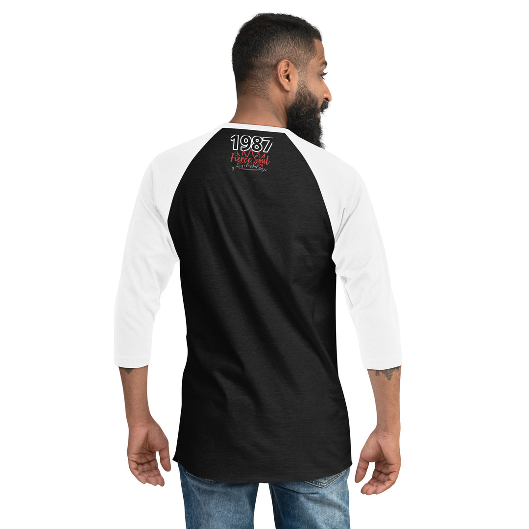 Still of the Night, Wolf Claw 3/4 sleeve raglan shirt