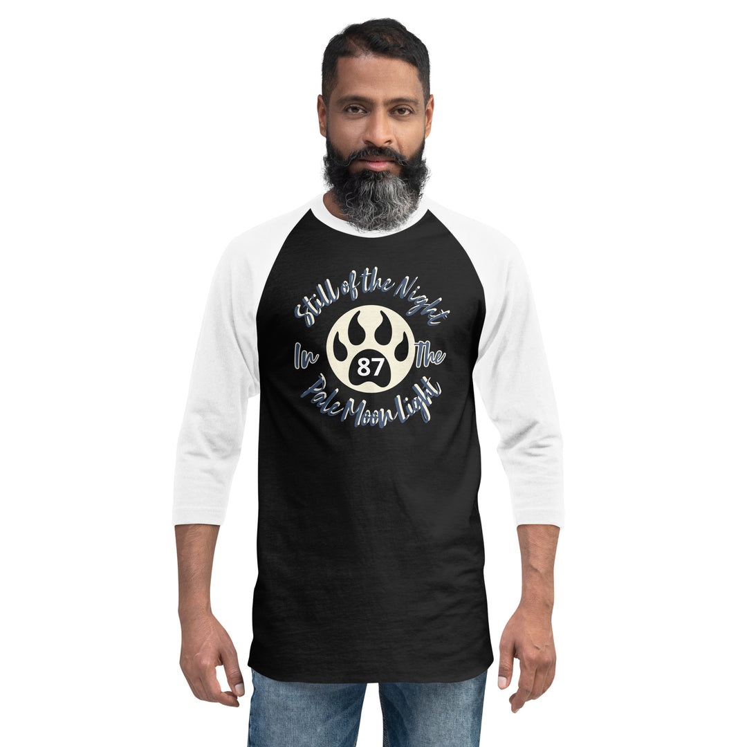 Still of the Night, Wolf Claw 3/4 sleeve raglan shirt