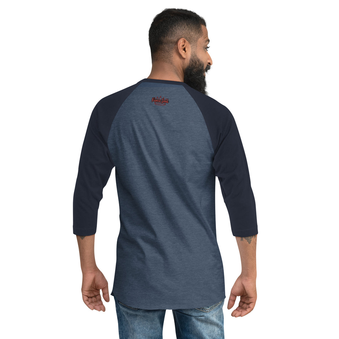 Who Stopped the Rain 3/4 sleeve raglan shirt