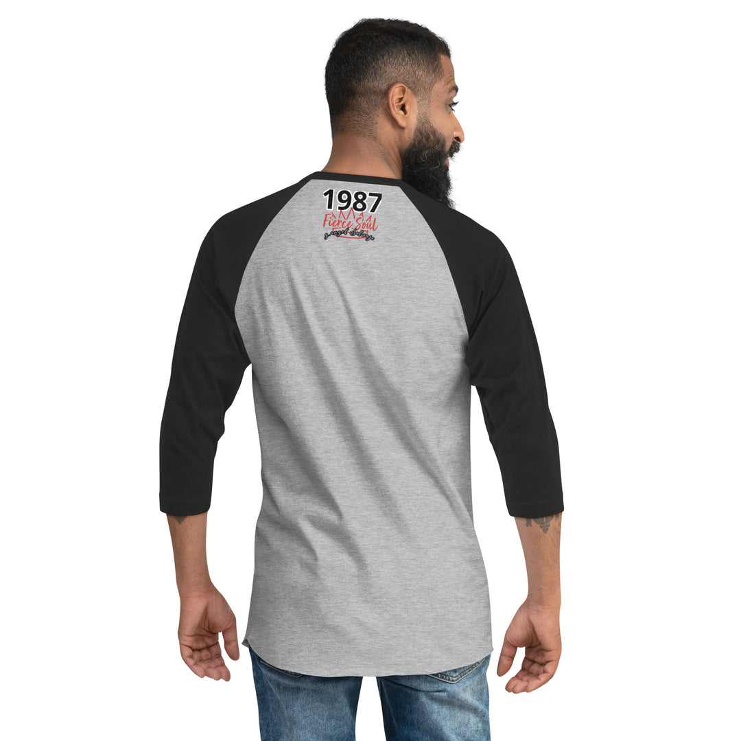 Still of the Night, Wolf Claw 3/4 sleeve raglan shirt
