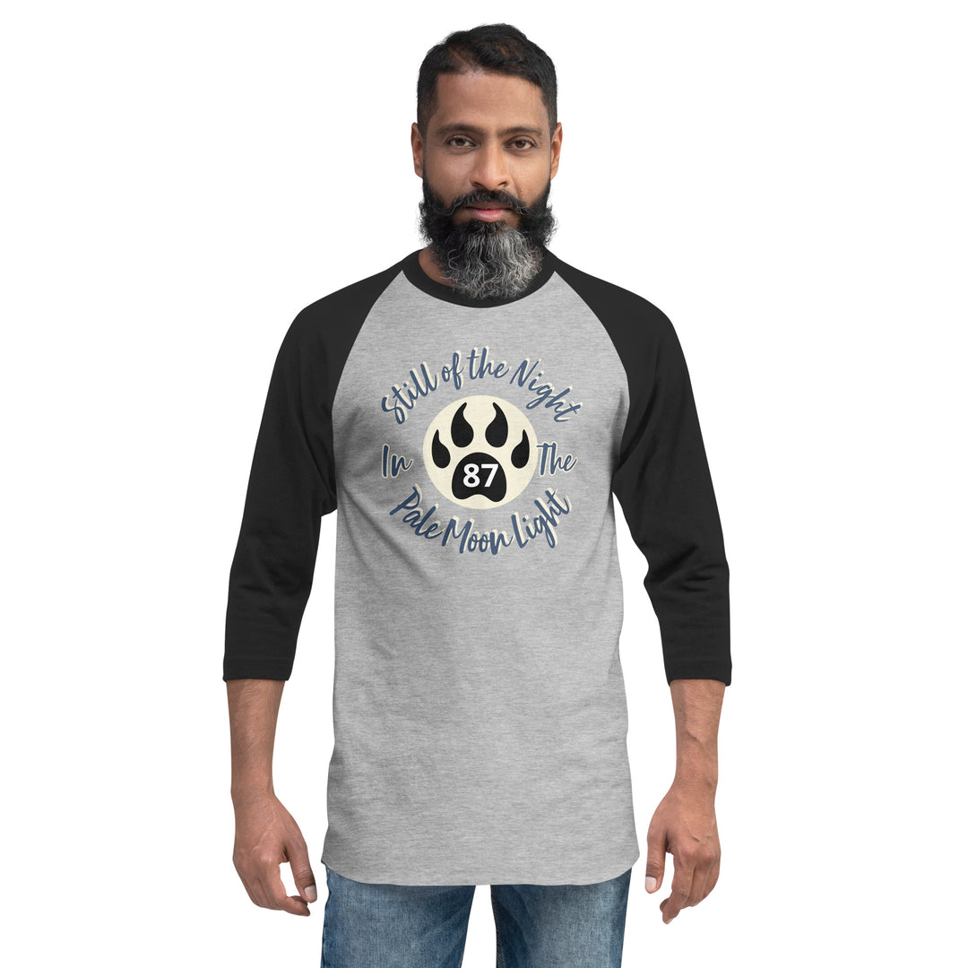 Still of the Night, Wolf Claw 3/4 sleeve raglan shirt