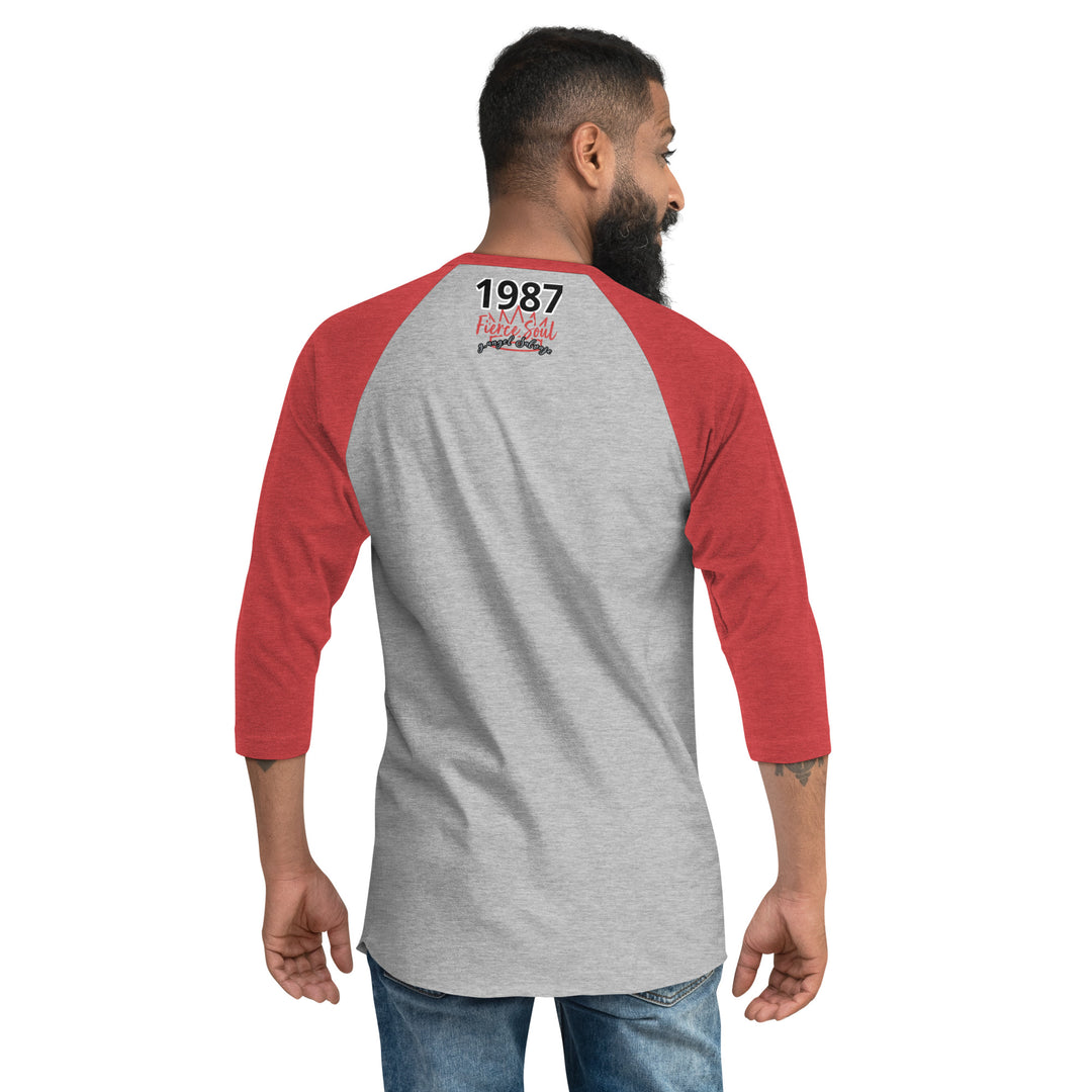 Still of the Night, Wolf Claw 3/4 sleeve raglan shirt