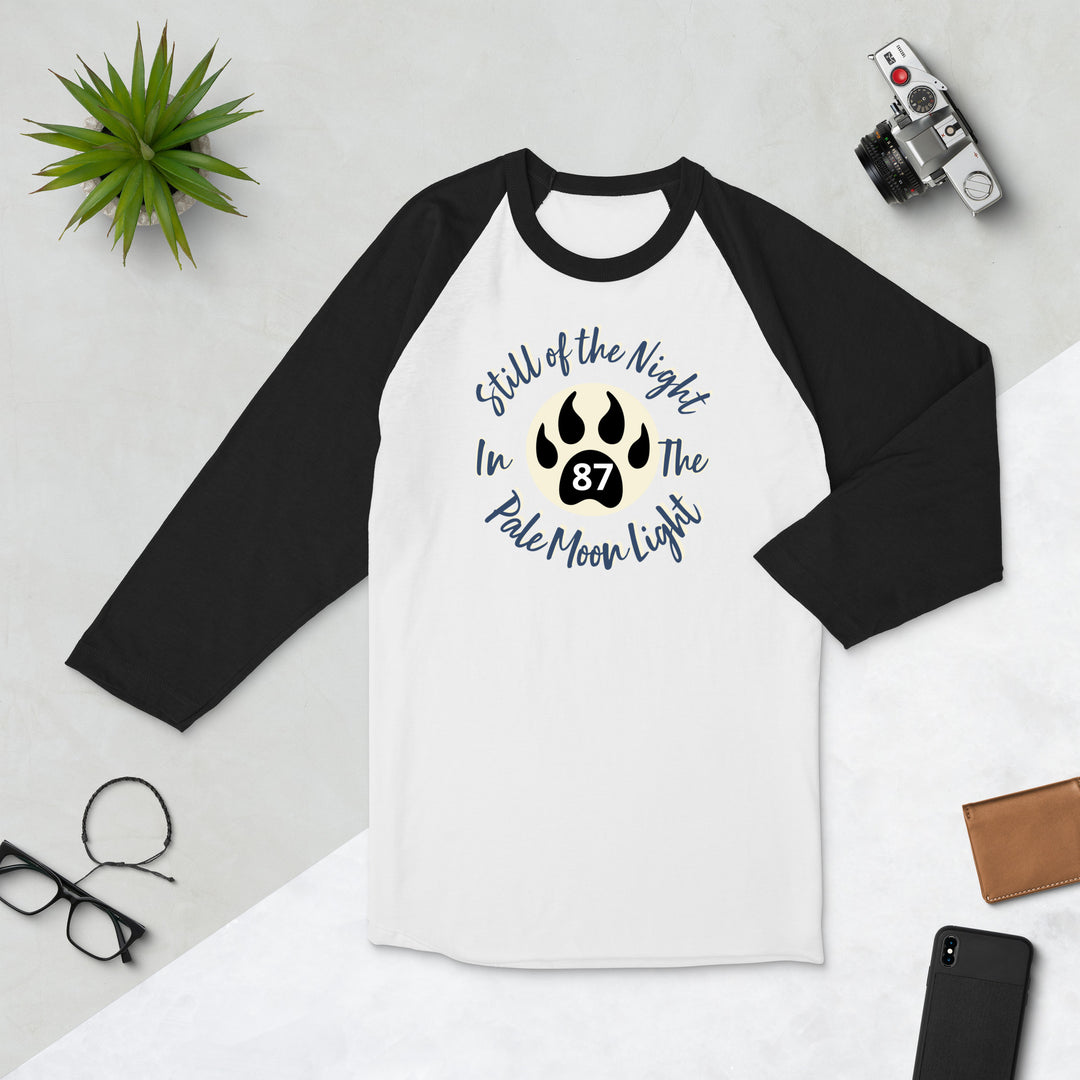 Still of the Night, Wolf Claw 3/4 sleeve raglan shirt