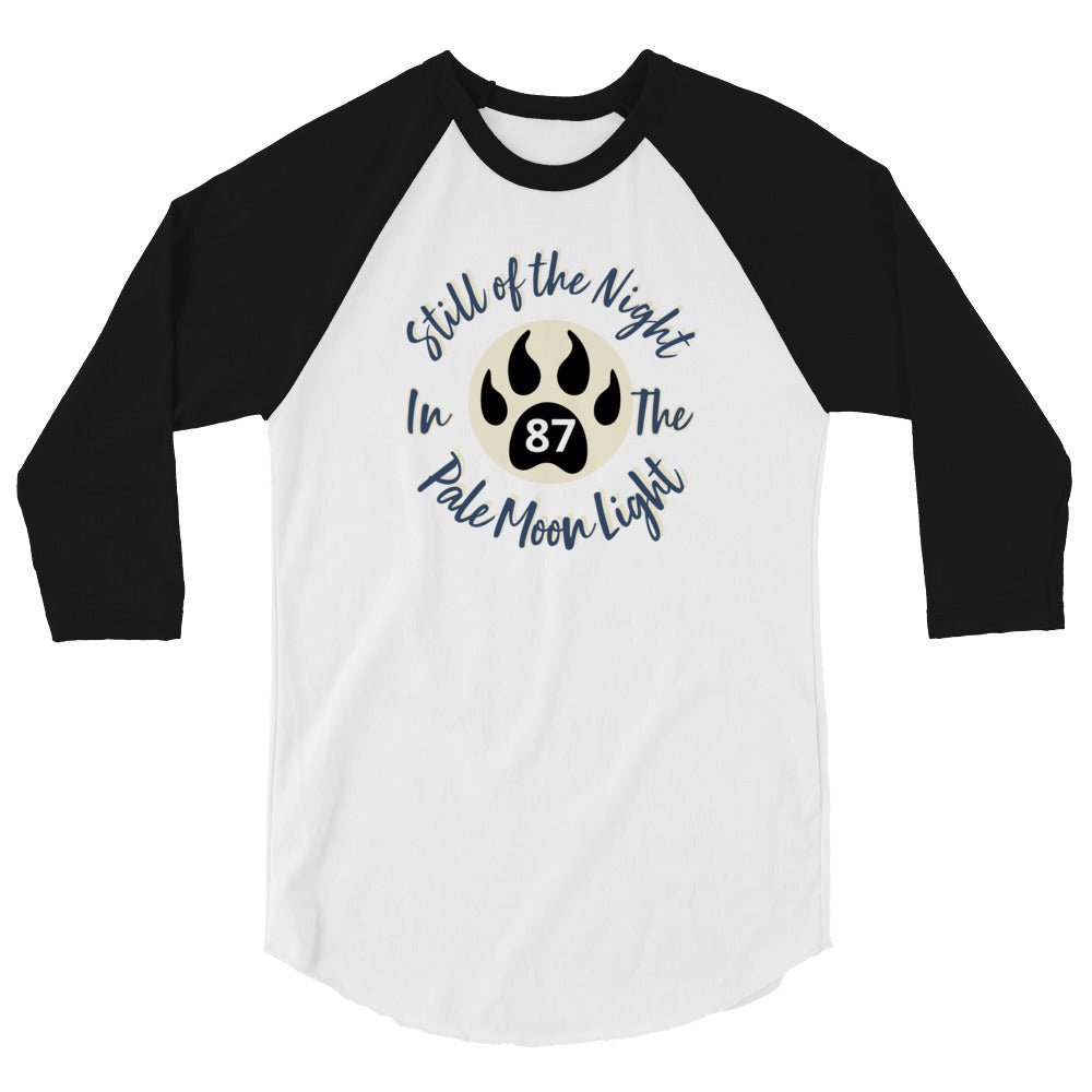 Still of the Night, Wolf Claw 3/4 sleeve raglan shirt