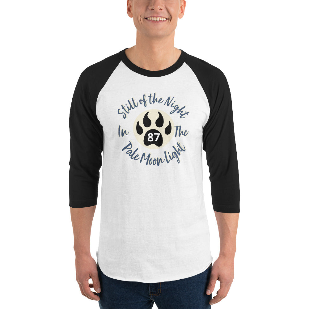 Still of the Night, Wolf Claw 3/4 sleeve raglan shirt